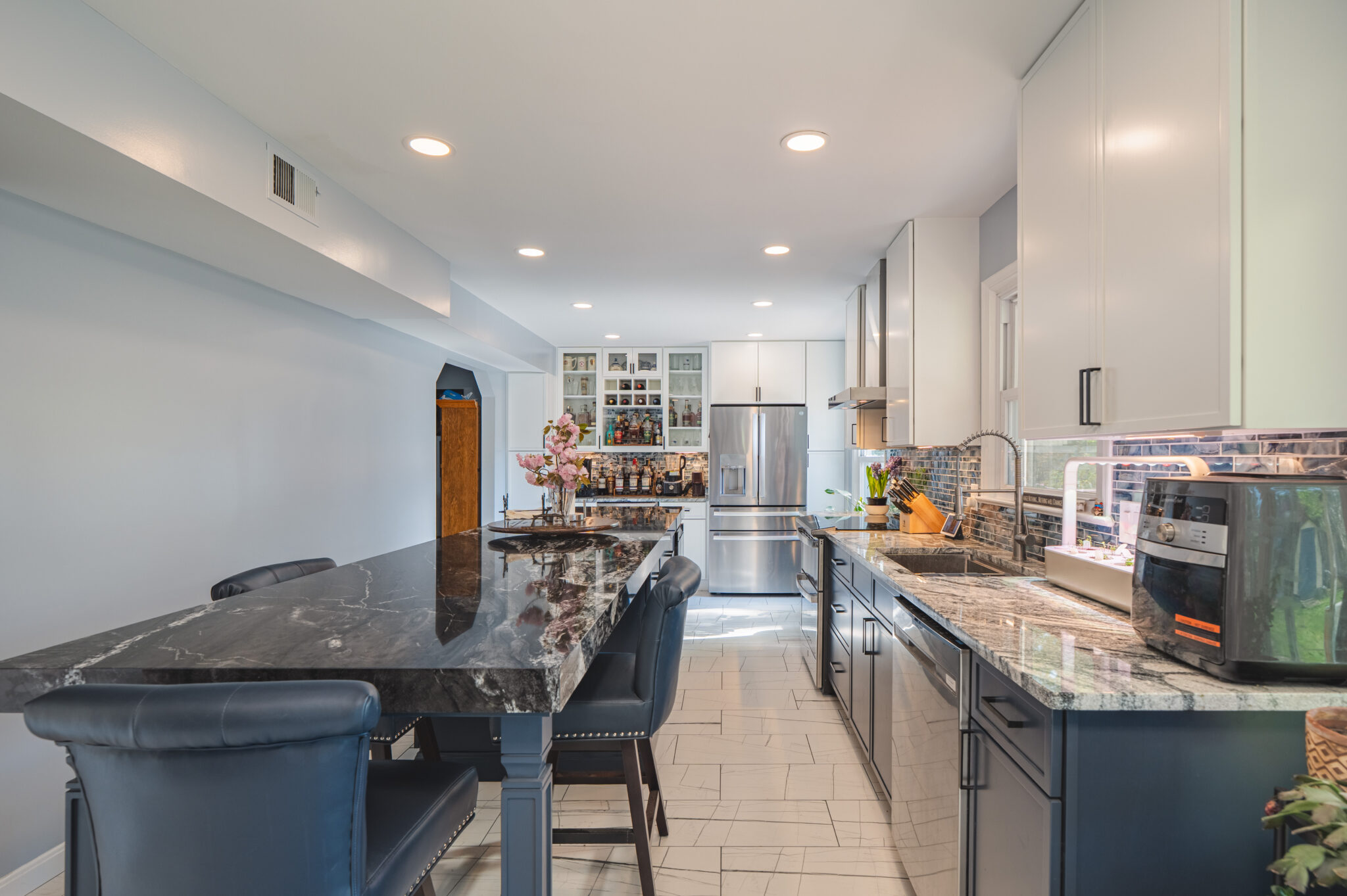 Contemporary Transitional Kitchen Remodel in Alexandria, VA by BST Design & Build - Elkridge Showroom project photo 2