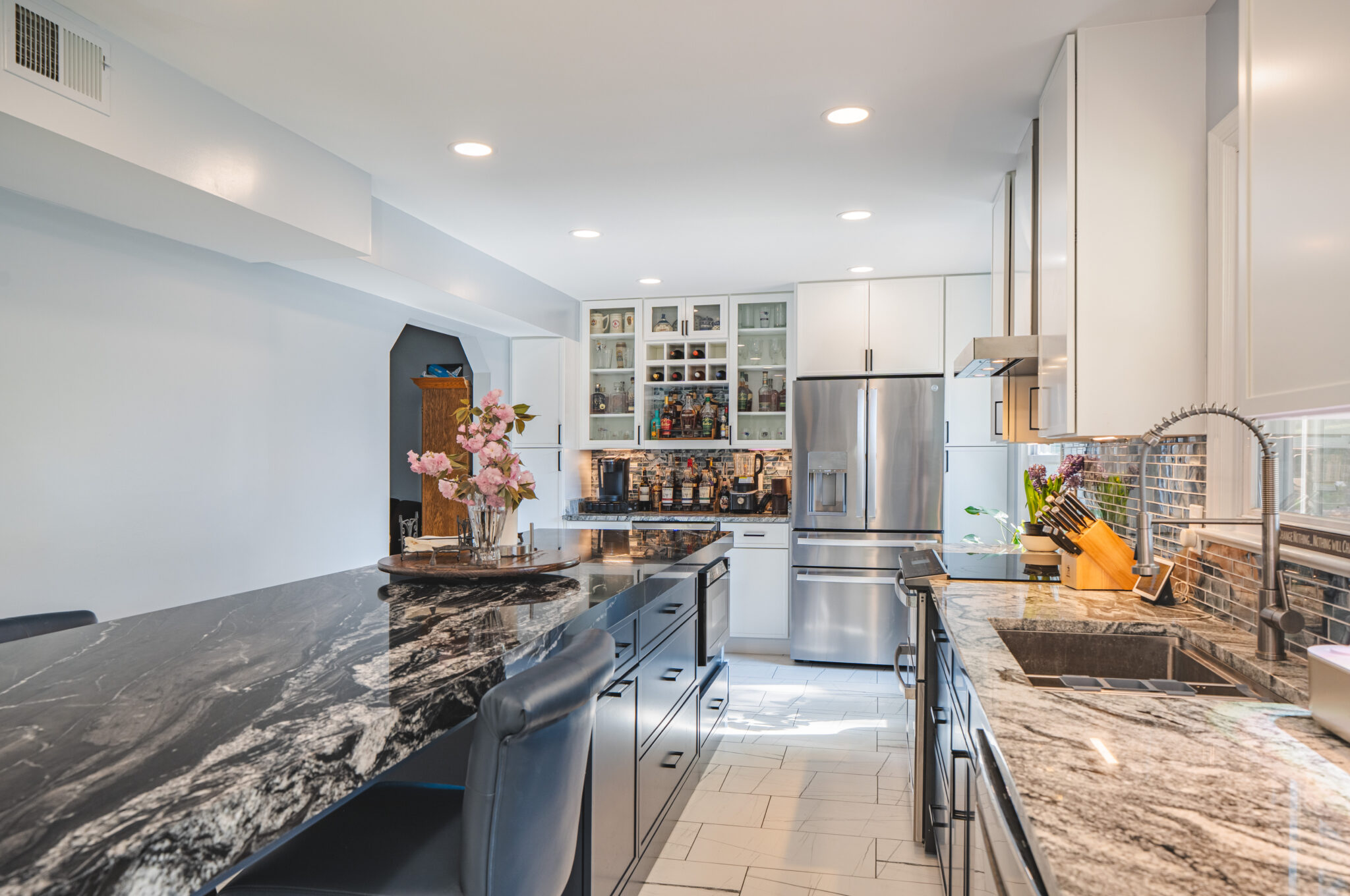 Contemporary Transitional Kitchen Remodel in Alexandria, VA by BST Design & Build - Elkridge Showroom project photo 3