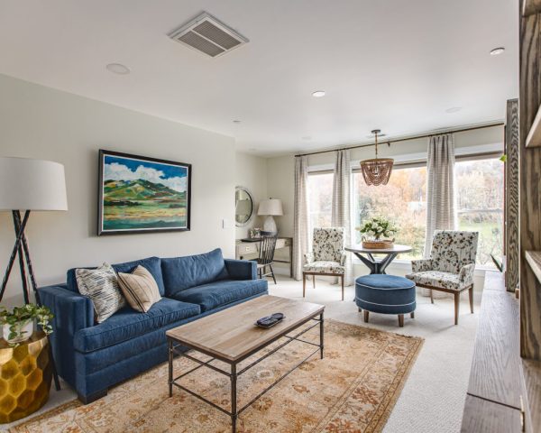 Connected rooms in BST Design & Build’s Dayton whole-home remodeling project