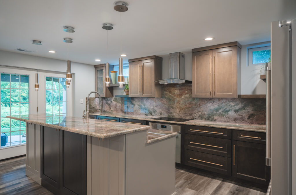 Basement Remodeling in Fairfax, VA — completed project